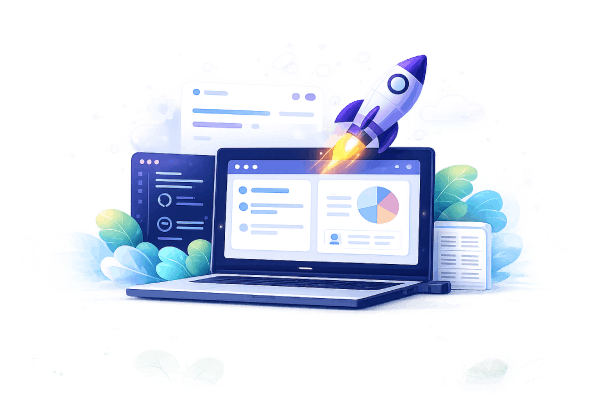 Dashboard Illustration